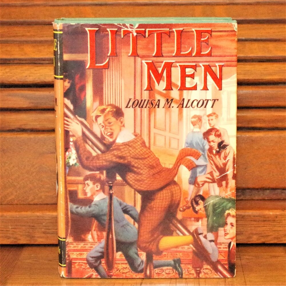 Little Men by Louisa May Alcott, The Children's Press, 1958 First Edition